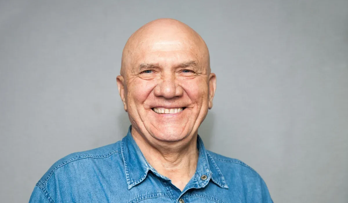 Confident smile with implants