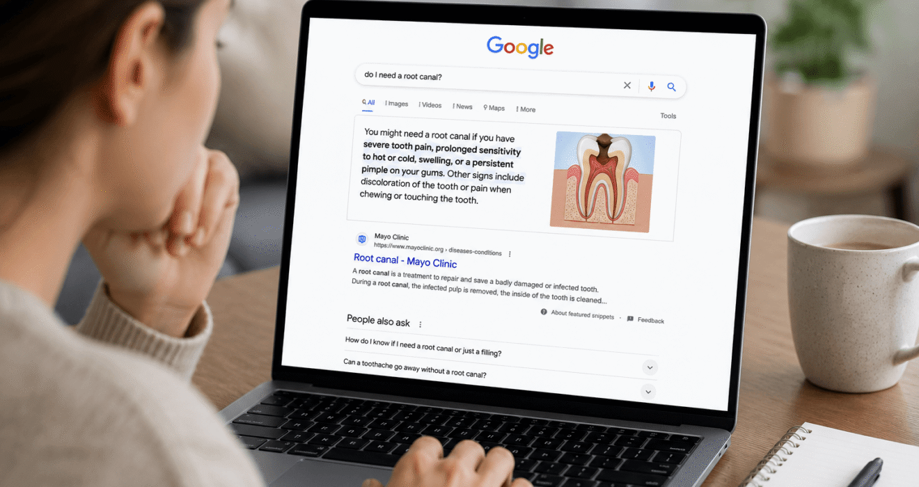 googling dental concerns
